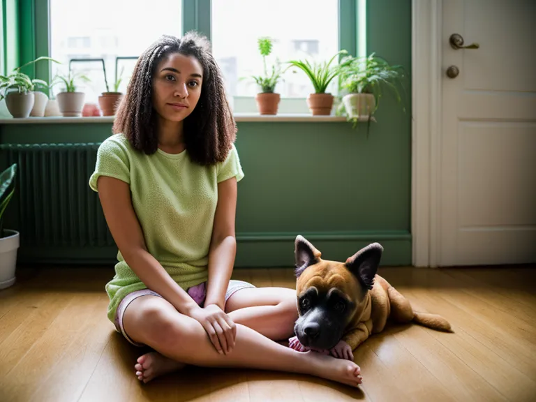 Hund schnuppert vorsichtig durch die Kopföffnung des Geschirrs nach einem Leckerli – Berliner Hundealltag beim Training für Anfänger
