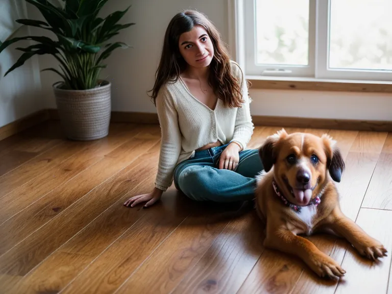 Schlafender Hund im Körbchen neben Notizen zur Traumhund-Challenge