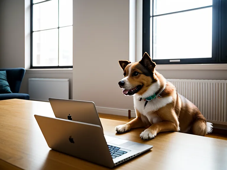 Online-Hundeschule im Test am Laptop – Hundetraining für Anfänger im Homeoffice